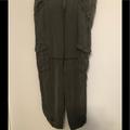 Anthropologie Pants & Jumpsuits | Anthropology- Olive Green Cozy Utility Pants By Hei Size 27 | Color: Green | Size: 27