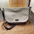 Gucci Bags | Gucci Gg Imprime Shoulder Cross Bag Gg Pvc Leather Brown Beige | Color: Brown/Cream | Size: Os