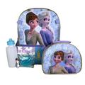 Disney Accessories | Disney Frozen 2 “Girls 5-Piece Multicolor Backpack Set” | Color: Blue/White | Size: Frozen 2