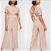 Free People Pants & Jumpsuits | Free People Boundary Stripe Jumpsuit | Color: Brown/Cream | Size: 10