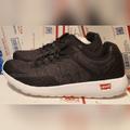 Levi's Shoes | Levi's Black Men's Delta Knit Breathable Chunky Sole Lightweight Sneakers Us 11 | Color: Black | Size: 11