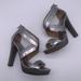 Coach Shoes | Coach Brynn Platform Heel 7b | Color: Gray/Silver | Size: 7