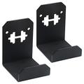 A-KARCK Weight Bench Storage Wall Brackets Set of 2, Gym Benches Storage Hang, 200 Pound Capacity