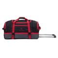 Lightweight Hand Luggage Travel Holdall Baggage Waterproof Rolling Duffle Bag with Wheels Colour : RED (30" Holdall: 76 x 35 x 35 cm)