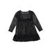 Dress - DropWaist: Black Print Skirts & Dresses - Kids Girl's Size 10