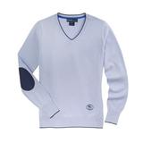 Essex Classics Trey V - Neck Sweater - M - Powder Blue - Smartpak