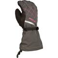 Klim Allure Black Ladies Gloves, black-grey-pink, Size XL for Women