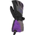 Klim Ember Gauntlet Ladies Snowmobile Gloves, black-purple, Size S for Women