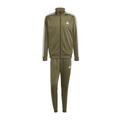 adidas Men's Basic 3-Stripes Tricot Track Suit Trainingsanzug, Olive Strata, L Tall 2 inch