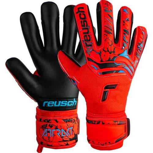 REUSCH Torwarthandschuhe Attrakt Grip Evolution, Größe 9 in Rot