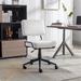Ivy Bronx Waelder Desk Chair, Adjustable Height Task Chair, Accent Chair, Swivel Rolling Chair w/ Wheels Upholstered/ in Gray | Wayfair
