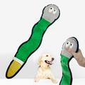 2PCS Dog Squeak Toy Cute Stuffed Chew Toy for Puppies Teething Soft Pet Toy Plush Animal Cartoon Snake Dog Squeak Toy Stuffed Animal Cute Plush Dog chew Toy for chewers Large Dogs Dog