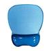 Aidata USA CGL003B Crystal Gel Mouse Pad Wrist Rest - Blue
