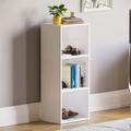 Home Discount - Oxford 3 Tier Cube Bücherregal Regal Lagerung Einheit, Weiß