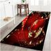 Christmas Runner Rug Area Rug for Hallway Kitchen Bedroom Living Room Absorption Anti-Slip Christmas Rugs Door Mat Indoor Entry Rug Floor Carpet for Xmas Holiday Decoration Gifts 2x6 ft