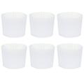 Etereauty 6pcs Silicone Cup Cover Non-slip Mug Holder Ceramic Coffee Cup Holder White