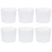 Etereauty 6pcs Silicone Cup Cover Non-slip Mug Holder Ceramic Coffee Cup Holder White