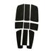 9Pcs Surfboard Traction Pad Deck Tail Pads Surfing Padding EVA Surfboard Pad Deck for Skimboard Paddle Board Surf Boards Grip Surf Black