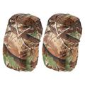 Uxcell 20-28L Waterproof Rucksack Cover 2 Pack Backpack Rain Cover S Leaf Camo