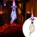 WQJNWEQ Clearance Halloween Polyester Ghost Flag Halloween Home Decoration Glowing Ghost Face Wind Flag