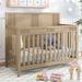 Certified Baby Safe Crib, Pine Solid Wood, Non-Toxic Finish