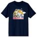 Unisex Navy Sonic the Hedgehog Tails T-Shirt