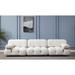 SAFAVIEH Couture Ellamaria Tufted Sofa - 113 IN W x 36.6 IN D x 26.8 IN H