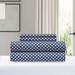 Chic Home Monique 4 Piece Geometric polka dot pattern print Sheet Set