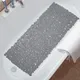 Polymères de baignoire lavables en machine en forme de galets tapis de douche coordonnants trous