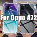 Coque de téléphone transparente pour Oppo A72 coque transparente en TPU pour Oppo A 72 6.5 "