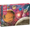 CherryPazzi Space Above Lunar Horizon 1000 Pieces Premium Jigsaw Puzzle - High Definition with Vibrant Colors for Adults and Teens Challenging Puzzle with Hand-Crafted Die Cut Unique Pieces