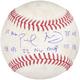 Paul Goldschmidt St. Louis Cardinals 2022 NL MVP Autographed Game-Used Baseball from the MLB Season with Multiple Inscriptions - Limited Edition of 22