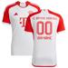 Men's adidas White Bayern Munich 2023/24 Home Replica Custom Jersey