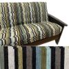 Chenille Zaney Cabana Futon Cover 479 Full 5pc Pillow set