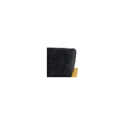 Chenille Black Futon Cover 457 Queen