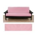 Solid Light Pink Futon Cover 415 Full