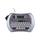 Brother PT70BM Personal Handheld Direct Thermal Labeler, QWERTY Keyboard, 230 dpi, Manual Cutter, Silver/Blue