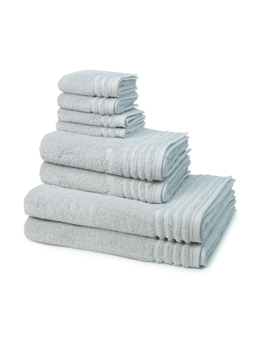 Vossen Handtuchset 8-teilig Damen hellgrau, ONE SIZE Image