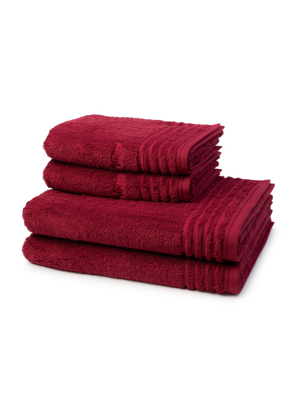 Vossen Handtuchset 4-teilig Damen rot, ONE SIZE Image