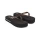 Zehentrenner CALVIN KLEIN JEANS "BEACH SANDAL FLATFORM LOGO" Gr. 39, schwarz-weiß (schwarz, weiß) Damen Schuhe Zehentrenner Strandschuhe