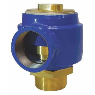 CONTROL DEVICES NVR20-0A011 Valve,Vacuum,2" Connection,5" Dia.