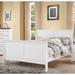 Traditional, Solid Pine Queen Sleigh Bed,headboard and footboard.Crafted with selected wood and veneers