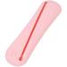 Makeup Brush Holder Silicone Cosmetic Brush Holder Travel Makeup Brush Organizer Creative Makeup Tool Organizer For Travel Daily Use 1PCS (Pink)