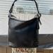 Coach Bags | Coach Vintage Beautiful Black Leather Bag With Adjustable Straps. | Color: Black | Size: 12.5 X12