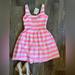 Lilly Pulitzer Dresses | Gorgeous Euc Size 0 Pink And White Striped Lilly Pulitzer Tank Dress | Color: Pink/White | Size: 0