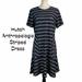 Anthropologie Dresses | Hutch Anthropologie Black White Striped Dress Nwt Size Xl | Color: Black/White | Size: Xl