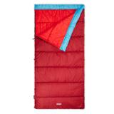 Coleman Flatlands 35°F Big & Tall Sleeping Bag, Polyester in Red | 11.4 H x 12.9 W x 22 D in | Wayfair 2176695