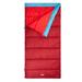 Coleman Flatlands 35°F Big & Tall Sleeping Bag, Polyester in Red | 11.4 H x 12.9 W x 22 D in | Wayfair 2176695