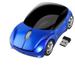 PloutoRich Wireless Car Mouse 2.4G Computer Mouse Ergonomic Optical Mice with USB Receiver Cute Mini Car Mouse for PC Computer Laptop Tablet Blue