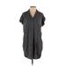 Gap Casual Dress - Shift: Gray Print Dresses - Women's Size X-Small